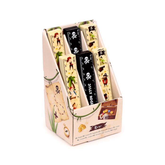 Righello 15cm - Pirati - Jolly Rogers 