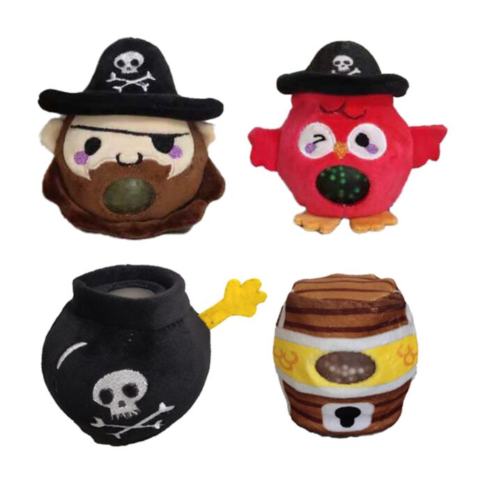 Antistress di Peluche - Pirati - Jolly Rogers - Squeezies