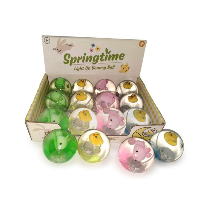 Palla Pazza Rimbalzante con LED - Papera - Primavera