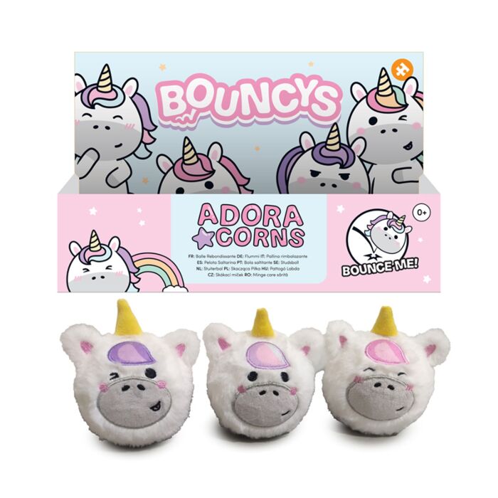 Palla Pazza Rimbalzante in Peluche - Magia dell'Unicorno