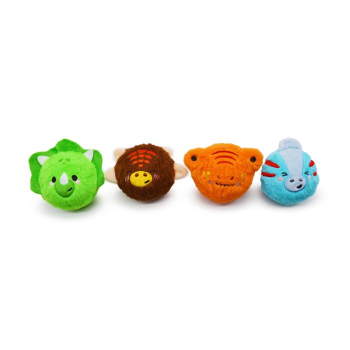 Palla Pazza Rimbalzante in Peluche - Dinosauri - Dinosauria - Animali Dolci 