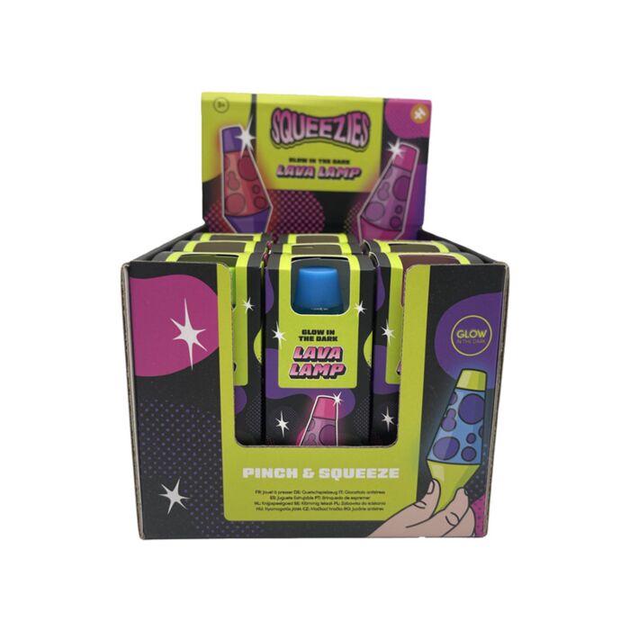Lava Lamp - Squeeze - Si illumina al buio 