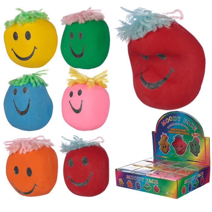 Faccina anti stress colorata