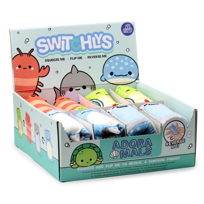 Antistress Reversibile - Animali Marini - Switchlys - Animali Dolci