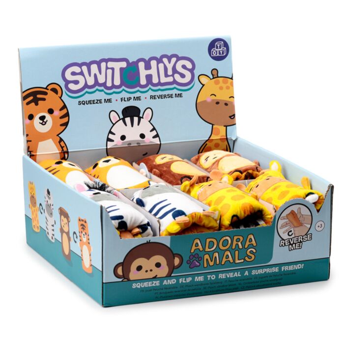 Antistress Reversibile - Animali - Zooniverse - Switchlys - Animali Dolci