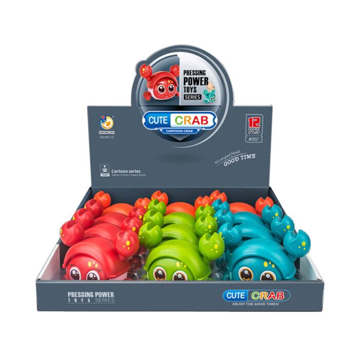 Granchio Giocattolo a Molla - Press & Go