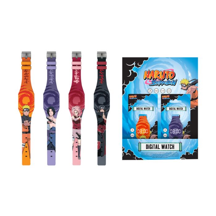 Orologio da Polso in Silicone - Naruto