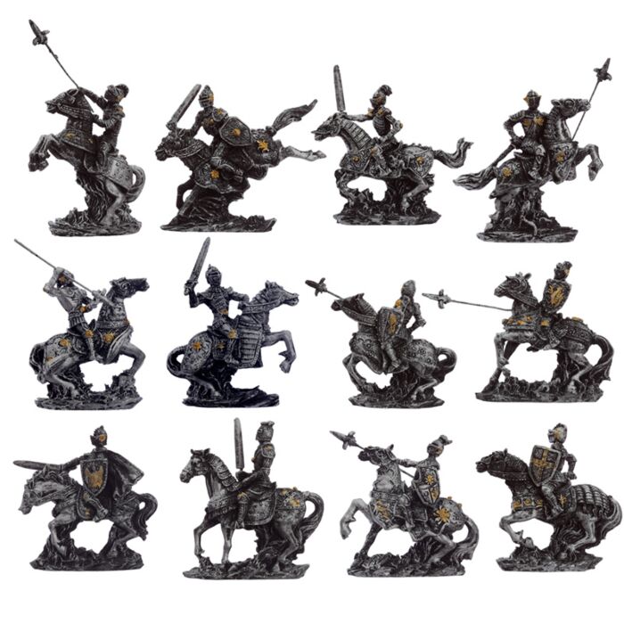 Statuette per Mini Mondo - Cavalieri Medievali