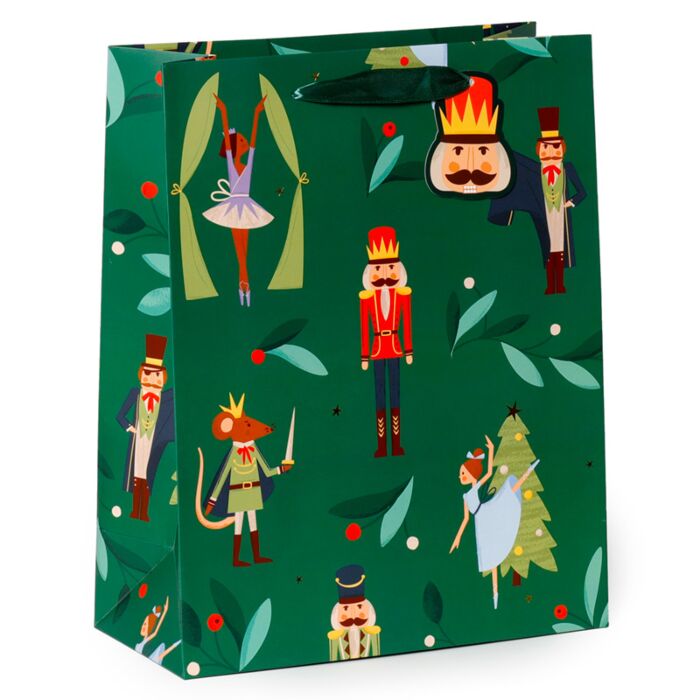 Busta Regalo di Natale - Schiaccianoci e Fata Confetto - L