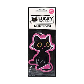 Profumatore per Auto - Lucky il Gatto Nero - Ciliegia Profumatore per Auto - Lucky il Gatto Nero - Ciliegia
