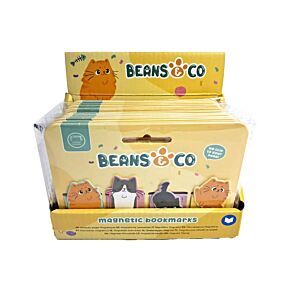 Set di 4 Segnalibri Magnetici - Gatti Beans & Co
