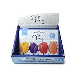 Set di 4 Segnalibri Magnetici - Tulipani Set di 4 Segnalibri Magnetici - Tulipani