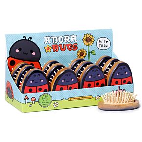 Spazzola in Bambù a Forma di Coccinella - Animali Dolci