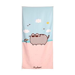 Telo Mare in Microfibra - Pusheen il Gatto