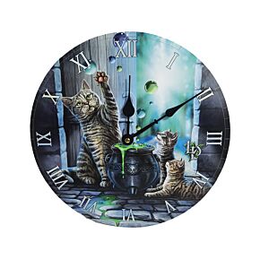 Orologio da Muro - Gatto - Hubble Bubble Cat and Kitten - Lisa Parker