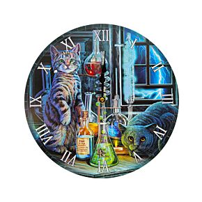 Orologio da Muro - Gatto - Jekyll and Hyde Cats - Lisa Parker