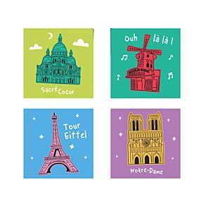 Asciugamano da Viaggio Compresso - Je T'aime Paris