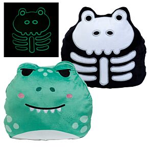 Cuscino di Peluche Reversibile - Scratch il Dinosauro - Squidglys