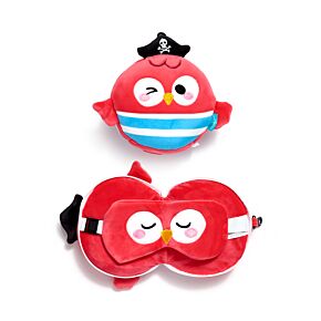 Cuscino da Viaggio con Maschera Relaxeazzz - Bembo il Pirata - Jolly Rogers