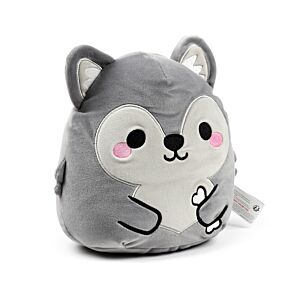 Cuscino di Peluche - Dorian, il Lupo - Animali Dolci - Squidglys