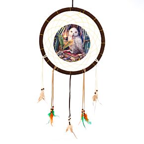 Acchiappasogni - Gufo - Guardian Of Spells Owl - Lisa Parker - 33cm