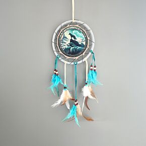 Acchiappasogni - Lupo - Spirit of the Wolf Pack - 16cm
