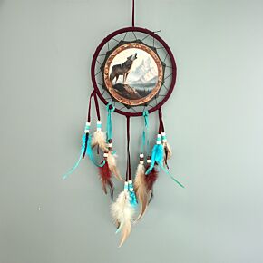 Acchiappasogni - Lupo - Mountain Wolf - 16cm