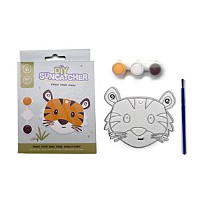 Acchiappasole da Colorare - Fai da Te - Tigre - Animali - Zooniverse