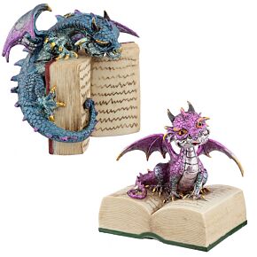 Drago degli Elementi con Libro