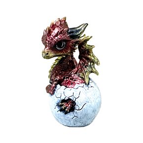 Adorabile Cucciolo di Drago di Fuoco che si sta Schiudendo