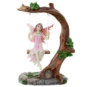 Fata dei Fiori su Altalena