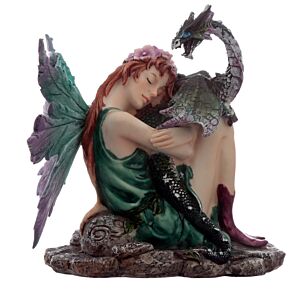 Fata dei Fiori Smeraldo con Drago