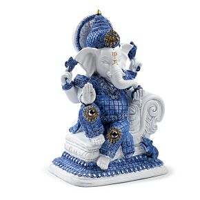 Ganesh - Bianco e Blu - Meditazione