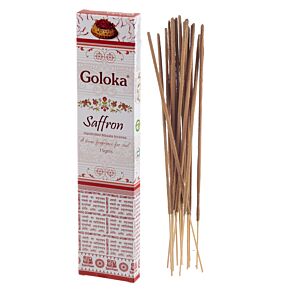 Bastoncini d'Incenso Goloka Premium - Zafferano