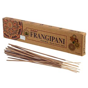 Bastoncini d'Incenso Goloka Organika - Frangipani