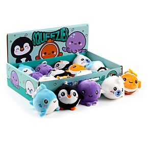 Portachiavi Squishy in Peluche - Animali Marini
