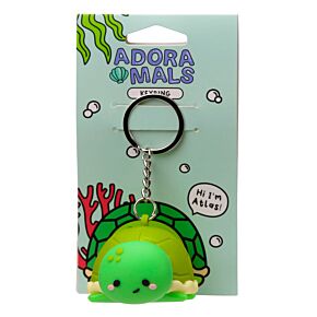 Portachiavi 3D in PVC - Atlas la Tartaruga - Animali Dolci