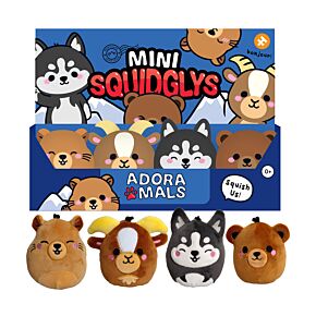 Portachiavi Mini in Peluche - Animali Dolci della Montagna - Squidglys