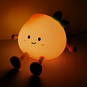 Lampada Notturna a LED con Supporto per Telefono -  Pesca - Foodiemals 