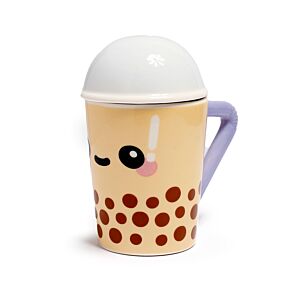 Tazza in Ceramica a Forma di Boba, il Bubble Tea - Foodiemals