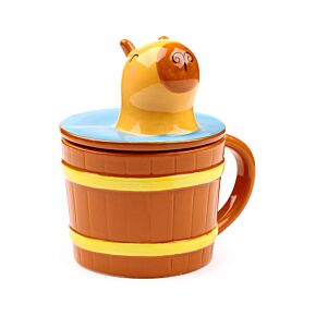 Tazza in Ceramica a Forma di Capibara