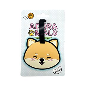 Etichetta per Bagagli in PVC - Shuggs, lo Shiba Inu - Animali Dolci
