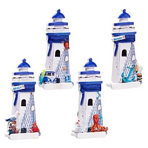 Magnete Stampato in 3D - Lungomare - Faro Blu