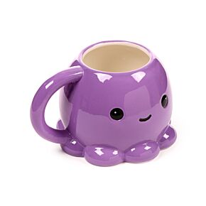 Tazza in Ceramica a Forma di Testa di Polpo
