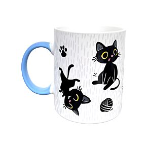 Tazza in Porcellana - Lucky il Gatto Nero