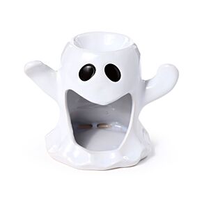 Brucia Essenze per Oli e Cera in Ceramica - Fantasma