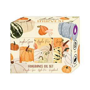 Set di 3 Oli aromatizzati - Zucca 