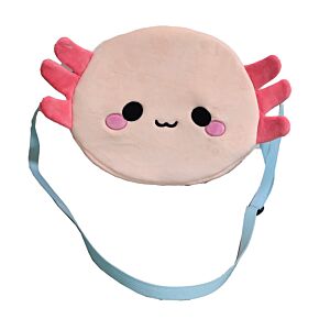 Borsa a Tracolla in Peluche - Maddie, l'Axolotl - Animali Dolci