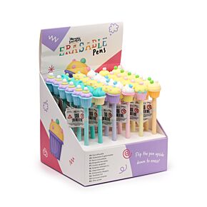 Penna Cancellabile Inkredible con Copripenna - Cupcake