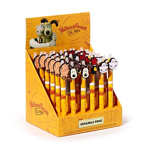Penna Cancellabile Inkredible con Copripenna - Wallace & Gromit
